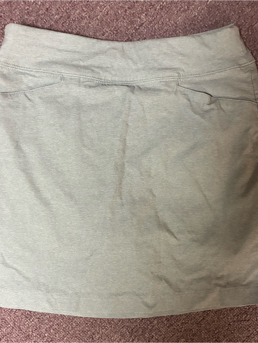 Lady Hagen Mini Skirt in Light Gray